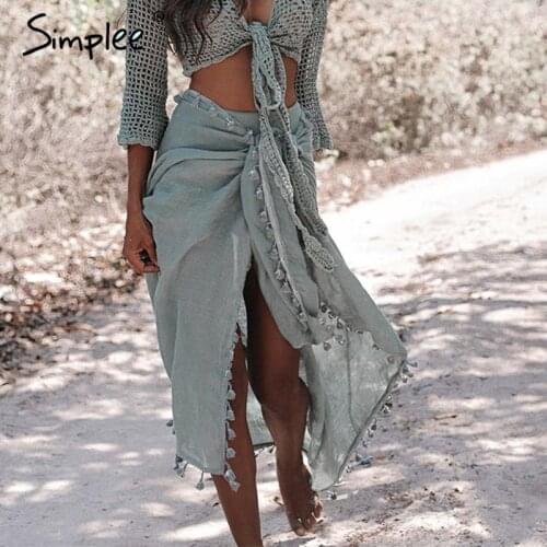 Женские пляжные накидки SIMPLEE China At AliExpress
