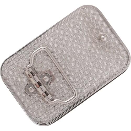 Antique Silver Cowboy Blank Belt Buckles Western Cowvboy Casual Buckle