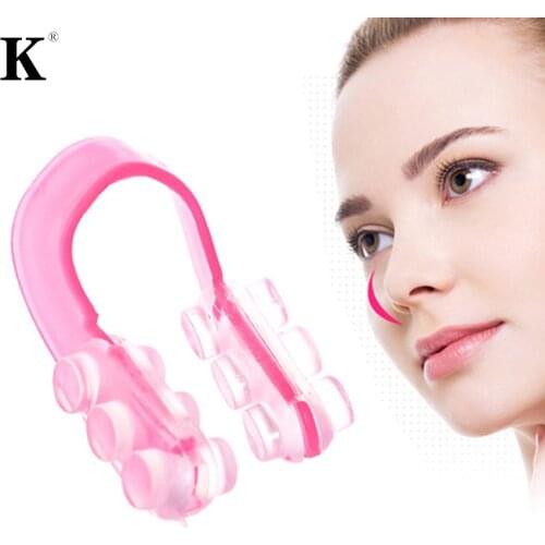 1Pcs Fashion Nose Up Shaping Shaper Lifting Bridge Straightening Beauty Nose Clip Face Fitness Facial Clipper Corrector Tool