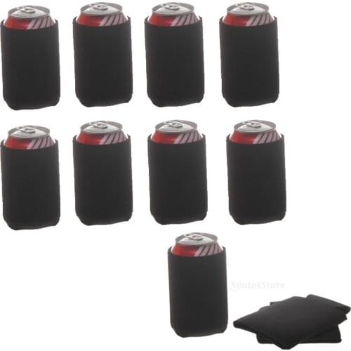 30pcs Stubby Holder Beer Tin Can Cooler Chilling Sleeve Wedding Favour Decor