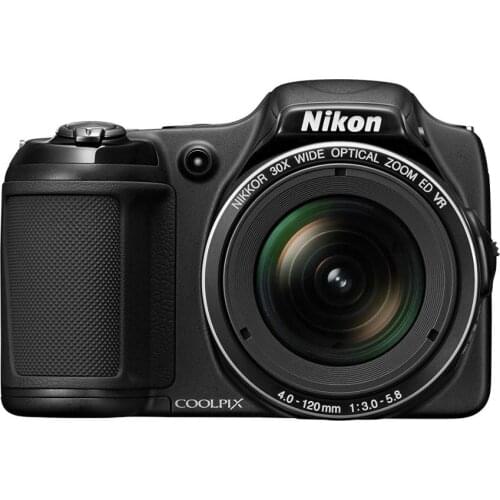 USED Nikon COOLPIX L820 16 MP CMOS Digital Camera with 30x Zoom Lens and Full HD 1080p Video