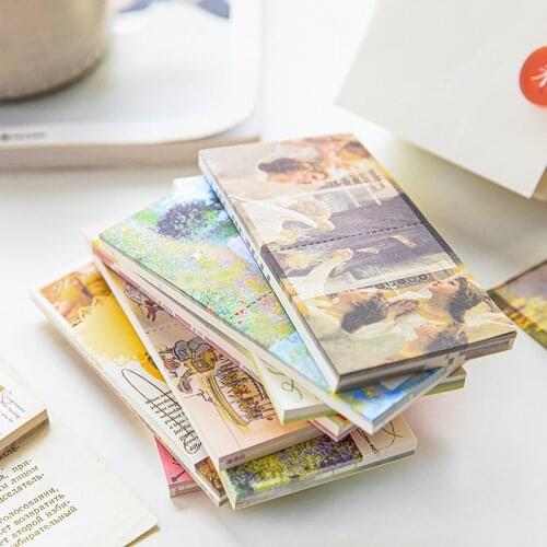 Dimi 60 Sheets Time Scroll Creativity Memo Pad DIY Decorative Note Pad Journaling Material Paper Planner Basis Kawaii Stationery