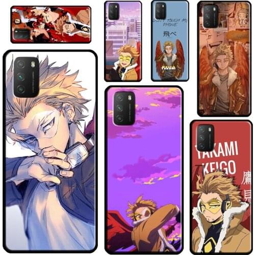 Hawks Keigo Takami Bnha For POCO X3 Pro F2 F3 M3 Case For Xiaomi Mi 11 Ultra Note 10 Lite Mi A3 9T 10T Pro Cover