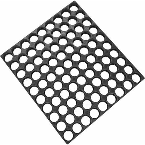 18650 9*10 Batteries Holder Bracket Cell Safety Anti Vibration Plastic Cylindrical Battery Brackets For 18650 Lithium Batteries