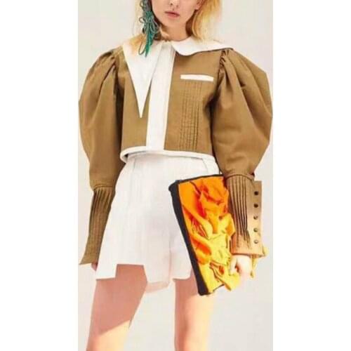 DORLA COOL Women's Blazers With Short Sleeves