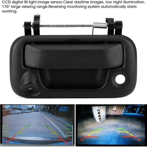 Rear View Camera Tailgate Handle Backup Reverse Camera Fit for Ford F150 F250 F350 F450 F550 F650 F750