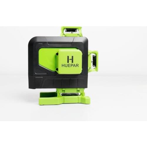 Huepar remote control 904DG For Tile,Green self-leveling 360 degree horizontal&vertical 16 multi lines 4D flooring laser level