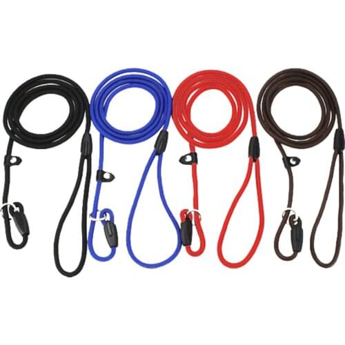 Nylon Dog Leash Rope Adjustable Pet Puppy Training Leash Strap Collar Harness Dog Traction Lead