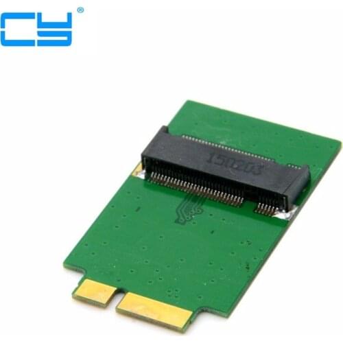 2 Lane M2 NGFF M.2 SATA 80mm to for Apple 2010 2011 Macbook Air A1369 A1370 SSD Add on Cards PCBA