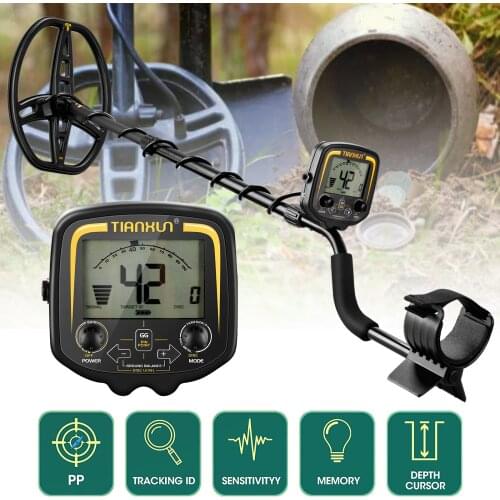 Underground Metal Detector TX-850 Gold Digger Treasure Hunter Pinpointer Professional Gold Prospecting Mode LCD Display Detector