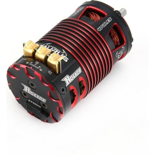 Rocket 4268 2700KV Brushless Sensored Motor 4 Pole RC Car Motor For 1/8 Electric on road Touring Car Parts
