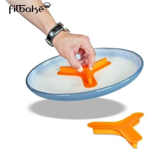 Herringbone Food Separator Silicone Plate food Divider Board Portion Control Food Splitting 3 Divided Separator Plate Separators