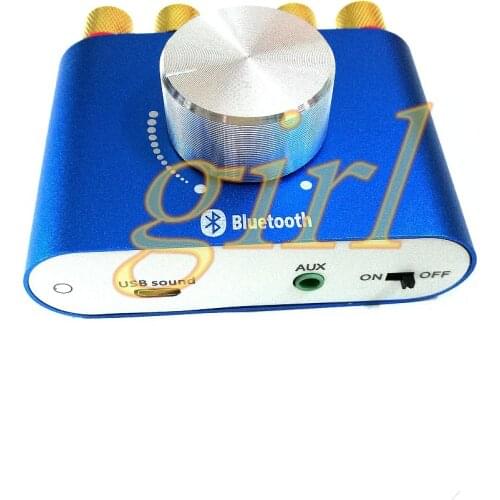 Power a mplifier high power 100W mushroom Bluetooth power a mplifier board fever sound quality-hifi mini home TV sound