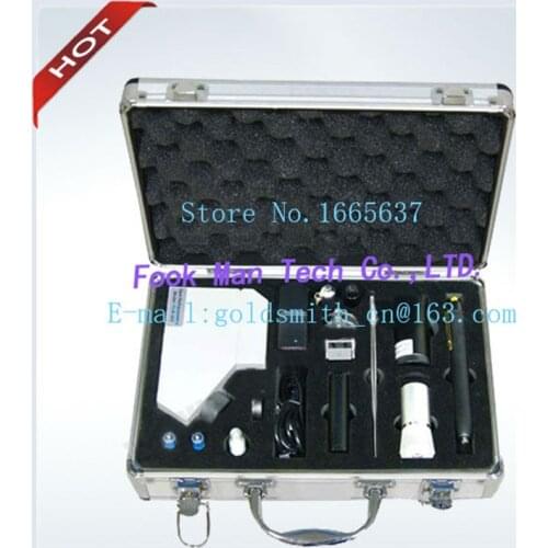 10pcs Gem Testing Tools Kits Equipment with Diamond Selector Gem Loupe for Jewelers Selecting Tools