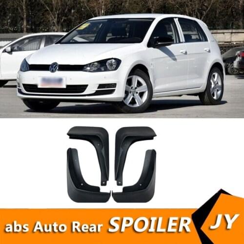 For Volkswagen Golf 7 2014-2017 Mudflaps Splash Guards Front With color and rear Mud Flap Mudguards Fender Modified special