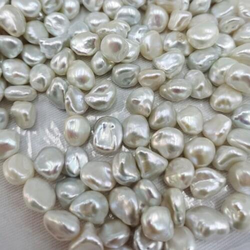 10 PCS Baroque Freshwater Pearl Irregular Shape 8.5-9mm Loose Beads for FIne DIY Jewelry Making Necklace Bracelet Accessories