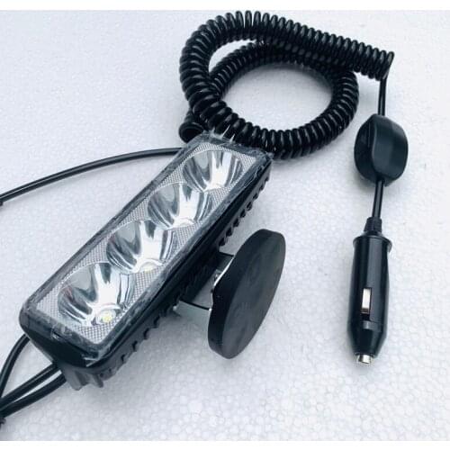 6inch 40W Led Spot light bar Portable Magnet Car driving light Auxiliary headlight 4WD Offroad truck Led work light 4x4 fog lamp