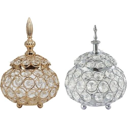 Crystal Votive Candle Holder Hollow Candelabra Wedding Dining Table Centerpiece