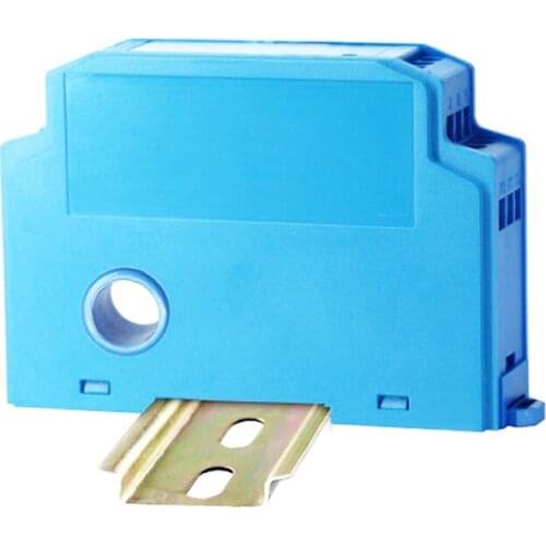 Perforation AC ampere and voltage combination sensor Din current voltage transmitter A V analog signal sensor RS485 output