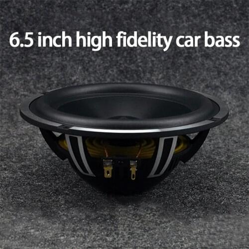 KYYSLB RF-651C Pro 25-50W 4ohm 6.5 Inch Aluminum Ceramic Neodymium Fever Car Speaker Cast Aluminum Basin Stand Speaker
