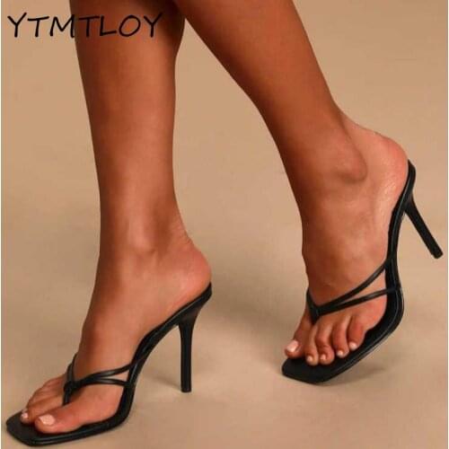 Summer New Ladies Slippers Ultra-thin High Heels Fashion Ladies Sandals Casual Outdoor 2021 Zapatillas Mujer