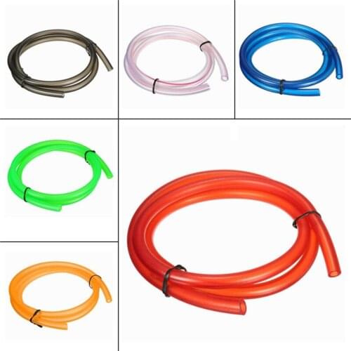 Motorcycle Hose 1Meter 1M Petrol Fuel Line Hose Gas Oil Pipe Tube Nylon Soft For Mini Moto Dirt Bike Honda Suzuki Yamah