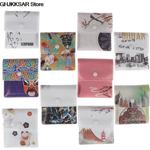 New 1PC PVC Ashtrays Bag Portable Pocket Ashtray Outdoor Cigarette Ash Tray Storage Bag