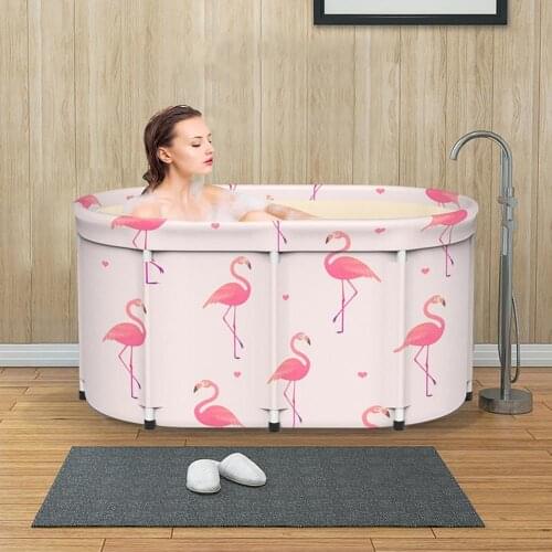 80/100cm Movable Adults Foldable Bathtubs Portable Student Thick Bathtub Family Bathtubs Childrens Plunge Pool Spa Bathtubs