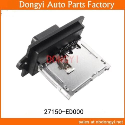 Blower Motor Resistor Assembly For 27150-ED000