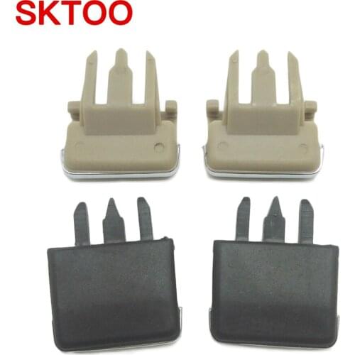 SKTOO 4Pcs/lot For Toyota Corolla Car Air Vent Louvre Blade Slice Air Conditioning Leaf Adjust Clips