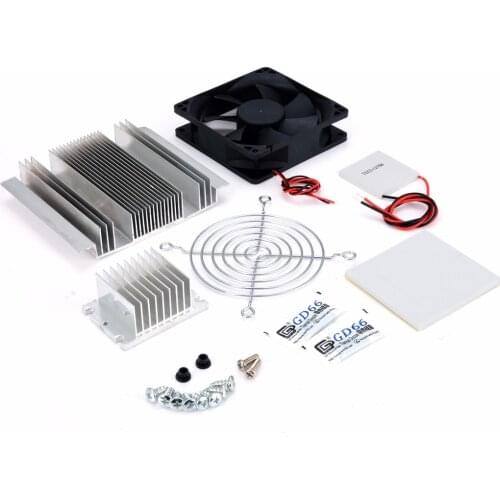 1pc Thermoelectric Peltier Refrigeration Cooler DC 12V Semiconductor Air Conditioner Cooling System DIY Kit