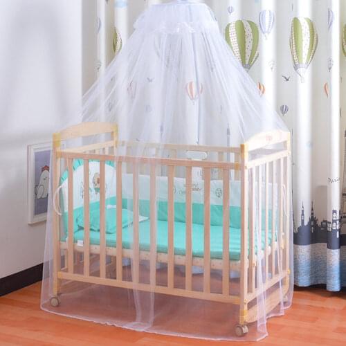 Universal Foldable Netting Mosquito Net Infant Canopy Round Bed Canopy Mosquito Net For Baby Summer Baby Crib Net Crib Dome