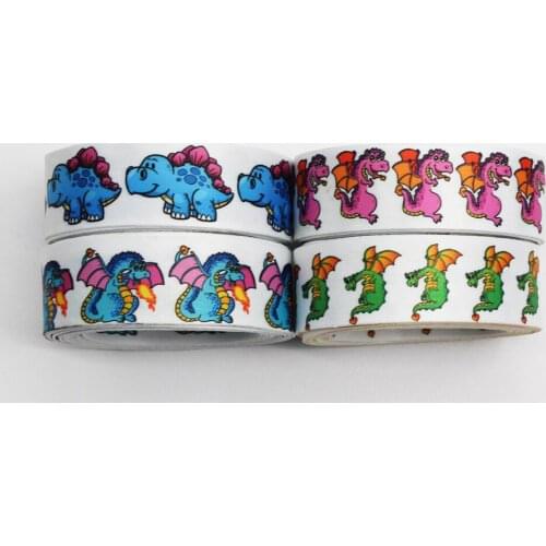 WL Cute Cartoon Dinosaur Double-sided Printing Mobile Phone Lanyard Keychain with Badge Work Certificate Camera Lanyard