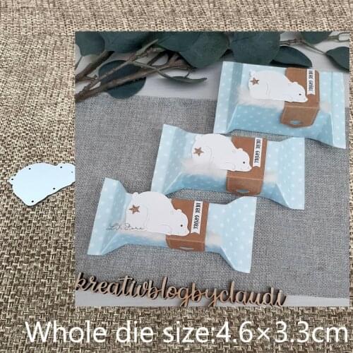 XLDesign Craft Metal Cutting Dies stencil mold lovely bear decoration scrapbook Album Paper Card Craft Embossing die cuts