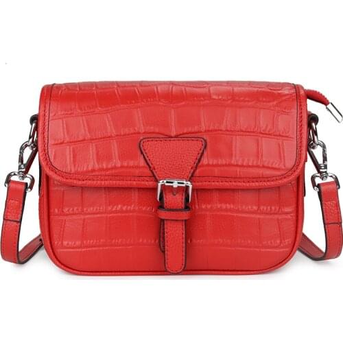 New Arrivals Genuine Leather Women Messenger Bags Crocodile Pattern Style Women Handbag Fashion Brand Women Leather Should Bags