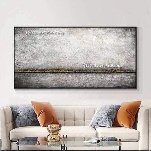 100% Handmade simple abstract oil painting on canvas wall art picture decoration no frame Hotel Decorative Painting