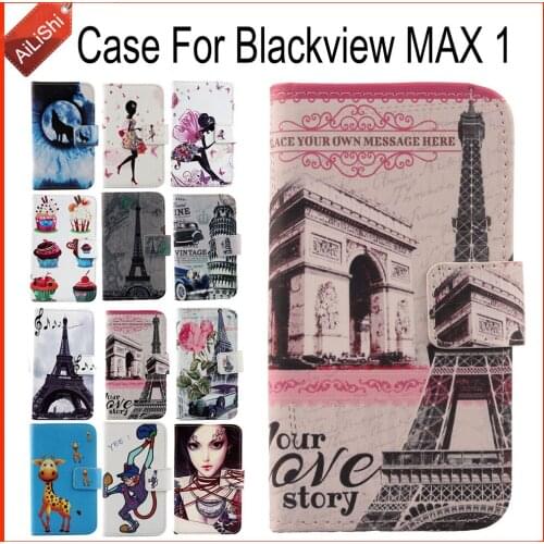 AiLiShi Case For Blackview MAX 1 Luxury Flip PU MAX 1 Blackview Leather Case Exclusive 100% Special Phone Cover Skin+Tracking