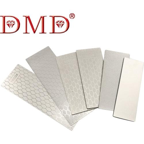 DMD Diamond Sharpening Stone Single Side Square Full Of Sand Grinding Tool Polishing Jade Stamp 400# 1000# Grit Mesh H2