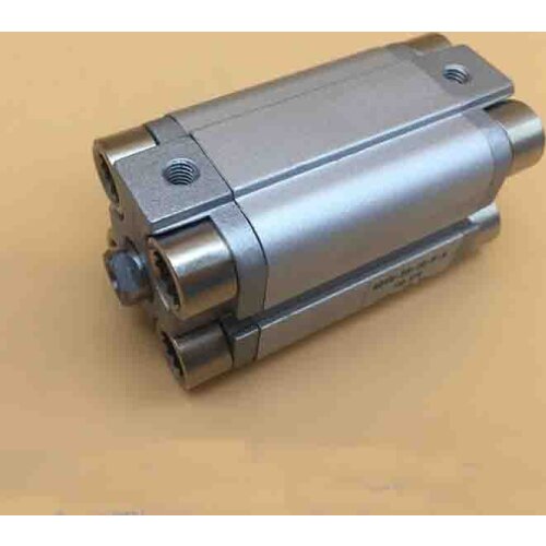 Bore 20mm X 200mm stroke ADVU thin pneumatic impact double piston road compact aluminum cylinder