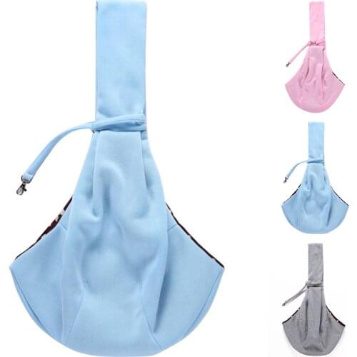 Breathable Pet Dog Carrier Outdoor Travel Handbag Pouch Mesh Oxford Single Shoulder Bag Sling Comfort Travel Tote Shoulder Bag