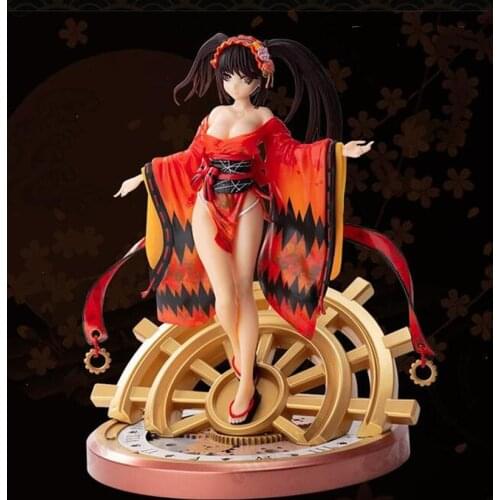 Date A Live II Kurumi Tokisaki Anime Sexy Girls adult PVC Action Figures Toys