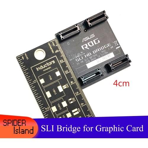 For Original ASUS nVidia Card SLI Bridge PCI-E Graphics Connector Bridge connection for Video Card 4cm