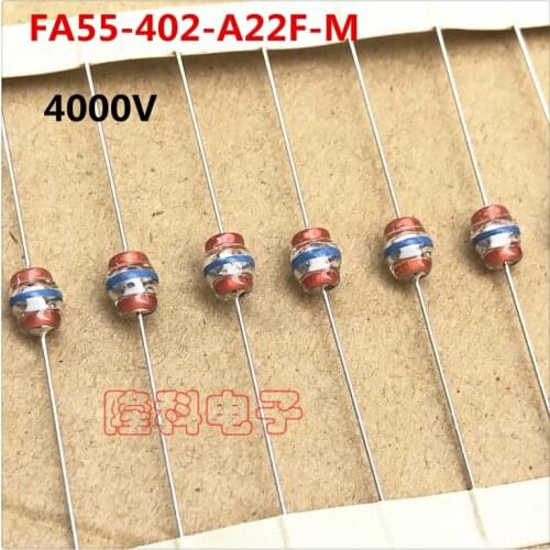 Original new 100% FA55-402-A22F-M glass gas discharge tube 4000V surge absorber (Inductor)