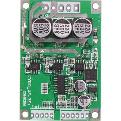 DC 12V-36V 15A 500W Brushless Motor Controller Hall BLDC Driver Board