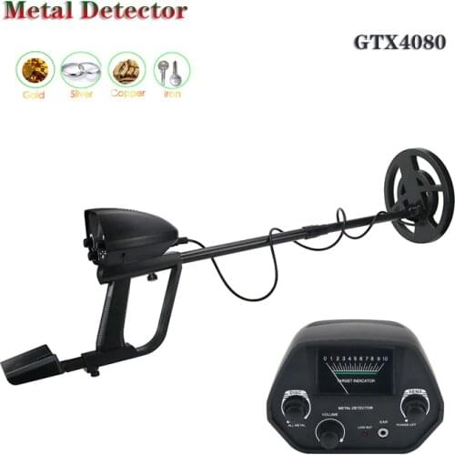 GTX4080 Underground Gold Metal Detector with Adjustable Length For Gold Silver Copper Iron