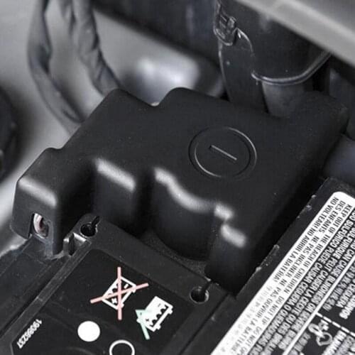 For skoda kodiaq accessories Car battery positive and negative protective cover interior mouldings Car styling trim