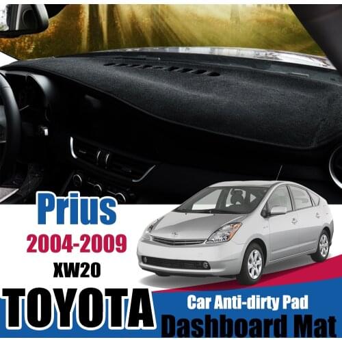 Sunshade Dashmat Car Accessories for Toyota Prius 20 2004 2005 2006 2007 2008 2009 XW20 Anti-Slip Mat Dashboard Cover Pad Rug
