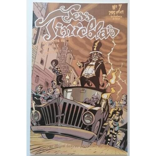 TESS darkness N.° 7, Year 1999, LA FACTORIA DE IDEAS, 1ª EDICIÓN, author GERMAN GARCIA, COMIC BOOK SPANISH