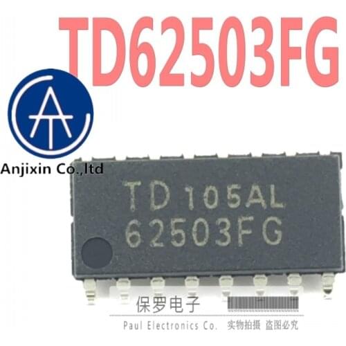 10pcs 100% orginal new real stock Drive TD62503FG TD62503F 62503FG SOP-16