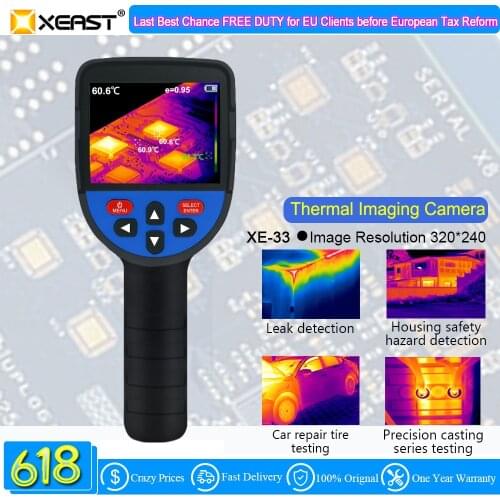 2020 XEAST New Released Infrared Imaging Camera 320*240 High Resolution XE-33